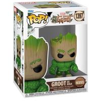 Opakowanie Funko Figurka POP Marvel: Groot jako Hulk