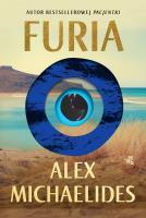 Furia. Autor: Alex Michaelides. SmakLiter.pl Okładka książki Furia