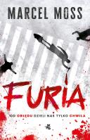 Furia. Autor: MARCEL MOSS. SmakLiter.pl Okładka książki Furia