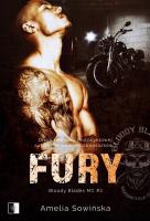 Fury. Autor: Amelia Sowińska. SmakLiter.pl Okładka książki Fury