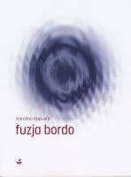 fuzja bordo. Autor: Kapusta Karolina. SmakLiter.pl Okładka książki fuzja bordo