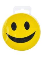 Gąbka magnetyczna do tablic żółta Emoji. Wydawca: MP Main Paper. SmakLiter.pl Opakowanie Gąbka magnetyczna do tablic żółta Emoji
