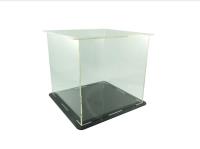 Opakowanie Gablotka składana 15x15x15 cm czarna podstawa