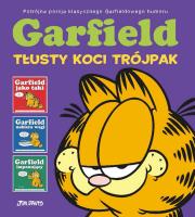 Garfield. Tłusty koci trójpak. Tom 1 wyd. 2022. Autor: Jim Davis. SmakLiter.pl Okładka książki Garfield. Tłusty koci trójpak. Tom 1 wyd. 2022