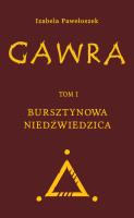 Gawra T.1 Bursztynowa Niedźwiedzica. Autor: Izabela Pawełoszek. SmakLiter.pl Okładka książki Gawra T.1 Bursztynowa Niedźwiedzica