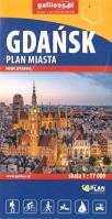 Gdańsk - plan - 2023. Autor: Opracowanie zbiorowe. SmakLiter.pl Okładka książki Gdańsk - plan - 2023