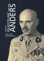 General Władysław Anders 1892-1970. Autor: Kirszak Jerzy, Polak Bogusław, Michał Polak. SmakLiter.pl Okładka książki General Władysław Anders 1892-1970