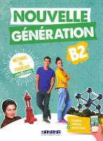Generation B2 Nouvelle podręcznik + ćw + online. Autor: Baracco Carla, Giachino Luca, Stephanie Grindatto. SmakLiter.pl Okładka książki Generation B2 Nouvelle podręcznik + ćw + online