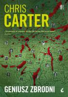 Geniusz zbrodni. Autor: Carter Chris. SmakLiter.pl Okładka książki Geniusz zbrodni