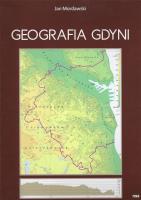Geografia Gdyni. Autor: Mordawski Jan. SmakLiter.pl Okładka książki Geografia Gdyni