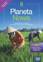 Geografia SP 8 Planeta nowa neon Podr.. Autor: Szczypiński Dawid, Rachwał Tomasz. SmakLiter.pl Okładka książki Geografia SP 8 Planeta nowa neon Podr.