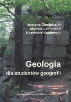 Okładka książki Geologia dla studentów geografii w.3 uzupełnione