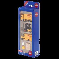 Opakowanie GIFT SET - Zestaw pojazdów DHL Siku Super S6335