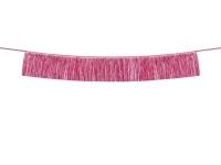 Opakowanie Girlanda frędzle różowa