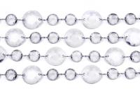 Opakowanie Girlanda kryształowa bezbarwny 1m