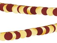 Opakowanie Girlanda metalizowana Kółka 2,2m