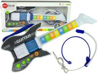 Opakowanie Gitara elektryczna z mikrofonem + słuchawki