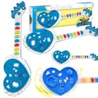 Gitara interaktywna dla dzieci niebieska. Wydawca: Maksik. SmakLiter.pl Opakowanie Gitara interaktywna dla dzieci niebieska