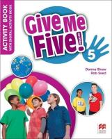 Give Me Five! 5  Activity Book + kod online. Autor: Donna Shaw, Rob Sved. SmakLiter.pl Okładka książki Give Me Five! 5  Activity Book + kod online