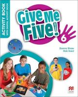 Give Me Five! 6  Activity Book + kod online. Autor: Donna Shaw, Rob Sved. SmakLiter.pl Okładka książki Give Me Five! 6  Activity Book + kod online