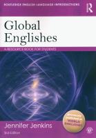 Global Englishes. Autor: Jenkins. SmakLiter.pl Okładka książki Global Englishes