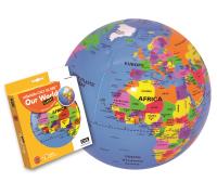 Opakowanie Globus 30 cm - Nasz Świat, piłka