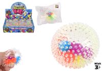 Opakowanie Gniotek piłeczka z kolcami 6cm mix