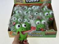 Opakowanie Gniotek Żaba z wysuwanym językiem (12szt)