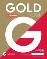 Okładka książki Gold B1 Preliminary. New Edition CB+ eBook