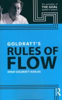 Goldratt's Rules of Flow. Autor: Goldratt-Ashlag. SmakLiter.pl Okładka książki Goldratt's Rules of Flow