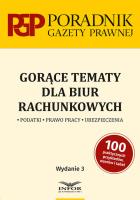 Gorące tematy dla biur rachunkowych wyd.3. Autor:   Praca zbiorowa. SmakLiter.pl Okładka książki Gorące tematy dla biur rachunkowych wyd.3