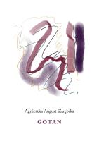 Gotan. Autor: August-Zarębska Agnieszka. SmakLiter.pl Okładka książki Gotan