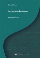 Okładka książki Gottlob Frege. Korespondencja naukowa