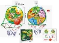Opakowanie Gra 2w1 tablica do koszykówki + tarcza mix