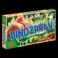 Gra Dinożarły katapulta z żetonami. Wydawca: ALEXANDER GRY. SmakLiter.pl Opakowanie Gra Dinożarły katapulta z żetonami