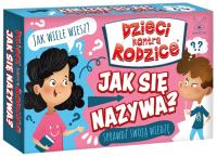 Gra Dzieci kontra Rodzice Jak się nazywa?. Wydawca: Kangur. SmakLiter.pl Opakowanie Gra Dzieci kontra Rodzice Jak się nazywa?