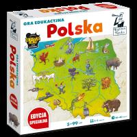 Gra edukacyjna Polska Edycja specjalna 5-99 lat Kapitan Nauka. Autor: Czapczyk Paweł, Hubert Bobrowski, Wójcicki Jarosław. SmakLiter.pl Okładka książki Gra edukacyjna Polska Edycja specjalna 5-99 lat Kapitan Nauka