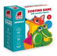 Gra edukacyjna Sortowanka - zwierzęta. Wydawca: Roter Kafer. SmakLiter.pl Opakowanie Gra edukacyjna Sortowanka - zwierzęta