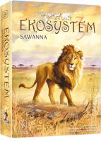 Gra Ekosystem 3 Sawanna. Autor: Matt Simpson, Daniel Dávalos, Steve Schlepphorst. SmakLiter.pl Okładka książki Gra Ekosystem 3 Sawanna
