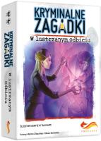 Gra Escape room Kryminalne zagadki W lustrzanym odbiciu. Autor: Martino Chiacchiera, Sorrentino Silvano. SmakLiter.pl Okładka książki Gra Escape room Kryminalne zagadki W lustrzanym odbiciu