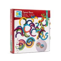 Gra i układanka logiczna Tęcza. Wydawca: BS Toys. SmakLiter.pl Opakowanie Gra i układanka logiczna Tęcza