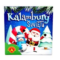Gra Kalambury Święta. Wydawca: ALEXANDER GRY. SmakLiter.pl Opakowanie Gra Kalambury Święta