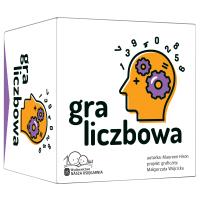 Gra liczbowa. Autor: Maureen Hiron. SmakLiter.pl Okładka książki Gra liczbowa