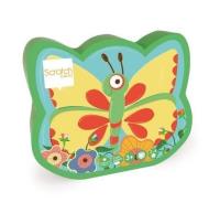 Gra logiczna - Znajdź Motylka. Wydawca: Scratch. SmakLiter.pl Opakowanie Gra logiczna - Znajdź Motylka