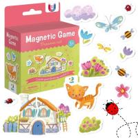 Gra magentyczna Kot marzyciel. Wydawca: Dodo. SmakLiter.pl Opakowanie Gra magentyczna Kot marzyciel