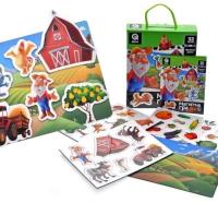 Opakowanie Gra magnetyczna Farm 32 magnesy + tablica