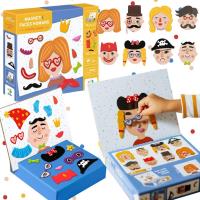 Opakowanie Gra magnetyczna ludzkie twarze