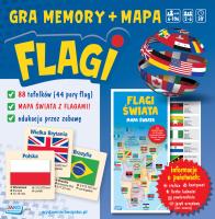Gra Memory Flagi. Wydawca: Jako. SmakLiter.pl Opakowanie Gra Memory Flagi