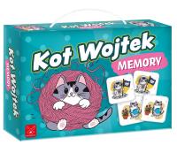 Gra Memory Kot Wojtek. Wydawca: Kangur. SmakLiter.pl Opakowanie Gra Memory Kot Wojtek