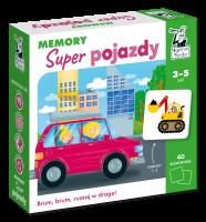 Gra Memory Super pojazdy Kapitan Nauka. Autor: Opracowanie zbiorowe. SmakLiter.pl Okładka książki Gra Memory Super pojazdy Kapitan Nauka